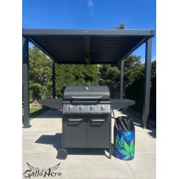 Vandeniui atsparus 11kg ganja dujų balionėlio dangtelis dujiniam griliui