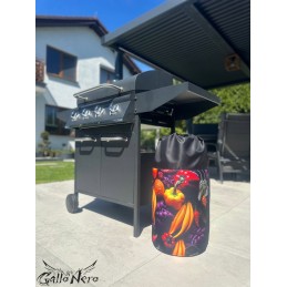 Atsparus vandeniui 11 kg daržovių dujų baliono dangtelis dujiniam griliui