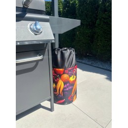 Atsparus vandeniui 11 kg daržovių dujų baliono dangtelis dujiniam griliui