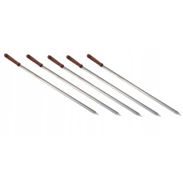 „Szampur“ iešmas kepsninės iešmas 60 cm nerūdijančio plieno 5 vnt.