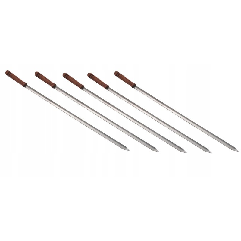 „Szampur“ iešmas kepsninės iešmas 60 cm nerūdijančio plieno 5 vnt.