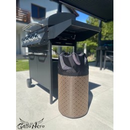 Vandeniui atsparus dujų baliono dangtelis 11 kg riboto aukso dujiniam griliui