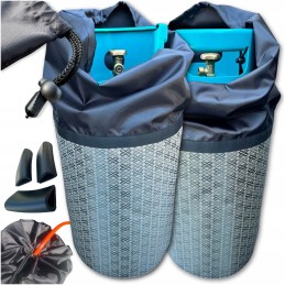 Dujų balionėlio dangtelis 11 kg ribotas pilkas atsparus vandeniui dujiniam griliui