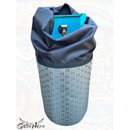 Dujų balionėlio dangtelis 11 kg ribotas pilkas atsparus vandeniui dujiniam griliui