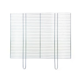 Grilio grotelės 80x60, chromuotos