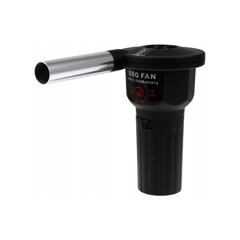 An electric blower that will make it easier to light the grill or fireplace.