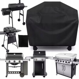 Sodo anglies dujinės kepsninės dangtis, universalus, didelis, brezentinis dangtis