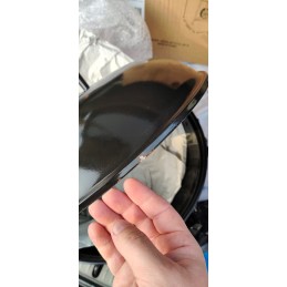 Sferinės grotelės 16 juodos su dangteliu ir pelenine