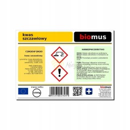 Hidratuota oksalo rūgštis 0,5 kg