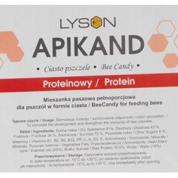 apikandas su baltymais pyrago maistas bitėms