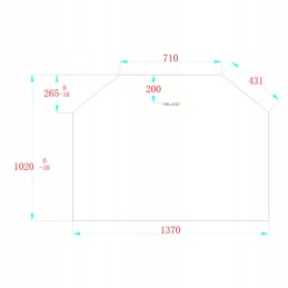 Vandeniui atsparus grilio dangtelis
