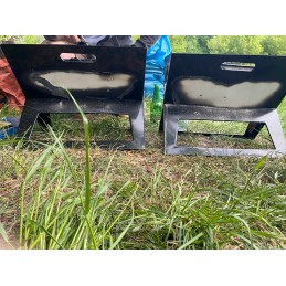 Nešiojama, sulankstoma, turistinė anglis kepsninė 0679