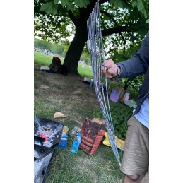 Nešiojama, sulankstoma, turistinė anglis kepsninė 0679