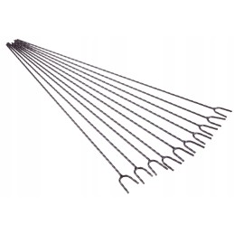 Šakučių pagaliukai šašlykinei, antgaliai iš nerūdijančio plieno