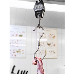 Pasukamas kabliukas žvėrienai, nerūdijantis plienas, 200 kg