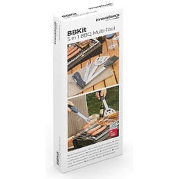 Kompaktiškas 5 viename innovagoods kepsninės priedų rinkinys