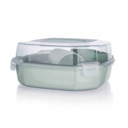 ✅ Kelioninis stovyklavimo rinkinys, 26 elementai, mėtų spalvos