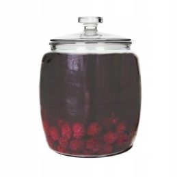 Maisto indas, indelis meduoliams, saldainiams, konservams, stiklinė, 0,9l