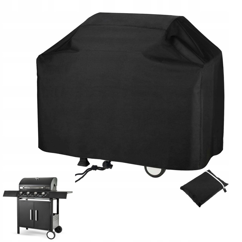 Didelis, neperšlampamas, universalus kepsninės brezentinis užvalkalas įvairių dydžių