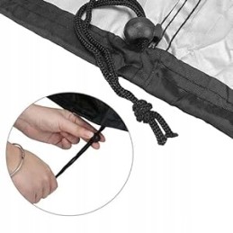 Didelis, neperšlampamas, universalus kepsninės brezentinis užvalkalas įvairių dydžių