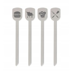 Kela Summy stiletai, 4 vnt., plieniniai iešmai, 19 cm