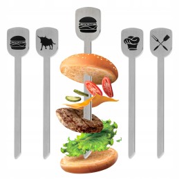 Kela Summy stiletai, 4 vnt., plieniniai iešmai, 19 cm