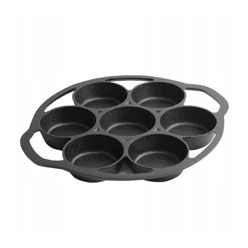 Santos ketaus bandelių forma 7 bandelėms