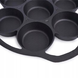 Santos ketaus bandelių forma 7 bandelėms