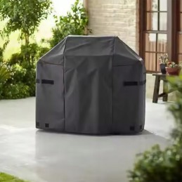 Sodo anglies dujinės kepsninės dangtis, universalus, didelis, brezentinis dangtis