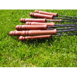 Kietos ugnies lazdos 120 cm, 10 vnt