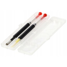 ❇ šaukštelis lervoms pernešti – ištraukiamas juodas dėkle ❇ rinkinys iš 2 vnt.