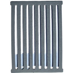 Ketaus židinio grotelės Nr.16 virtuvinei viryklei, 25x18