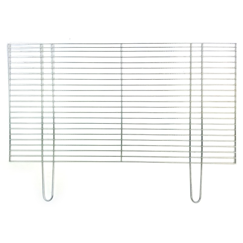 Grilio grotelės 82x43, chromuotos