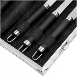 Gafal grilio priedai, 6 dalių lagaminas