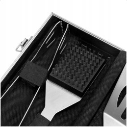 Gafal grilio priedai, 6 dalių lagaminas