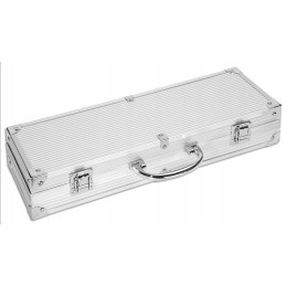 Gafal grilio priedai, 6 dalių lagaminas