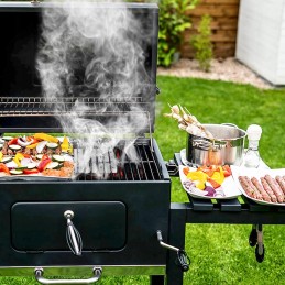 ⭐Johotone nerūdijančio plieno rūkykla – pridėkite nuostabų dūmų skonį prie kepimo ant grotelių!⭐