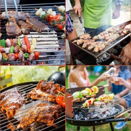 ⭐Johotone nerūdijančio plieno rūkykla – pridėkite nuostabų dūmų skonį prie kepimo ant grotelių!⭐