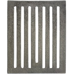 Ketaus židinio grotelės virtuvinei viryklei 25x20 5 pl