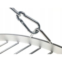 Nerūdijančio plieno grandinių rinkinys 350 cm grotoms pakabinti fi 50 fi 60