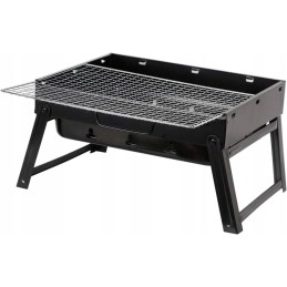 Nešiojama medžio anglies kepsninė, sulankstomas, ištraukiamas turistinis lagaminas