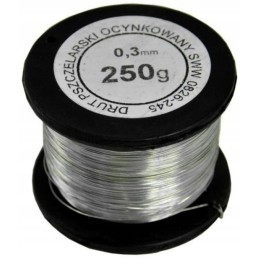 viela rėmams 0,3mm - 250g, cinkuota
