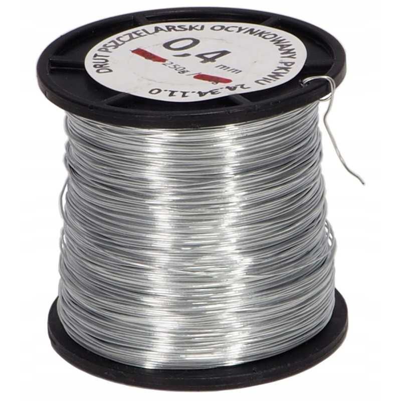 viela rėmams 0,5mm - 250g, cinkuota