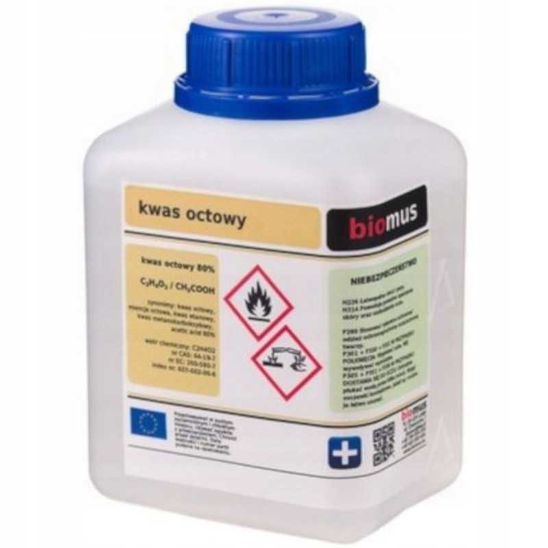 Acto esencija acto rūgštis 500ml 80% nosemosis