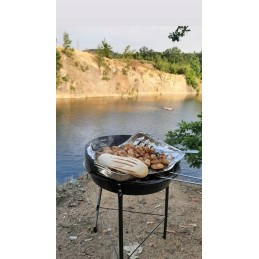 Master grilis ir vakarėlių apvalus grilis