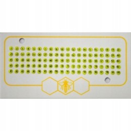 Lenkiški opalitai mamų žymėjimui – geltoni