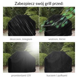 Universalus grotelių dangtelis, apsaugantis grotelę, didelis anti-UV kilimėlis