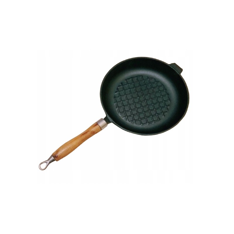 Ketaus grilio keptuvė, 24 cm