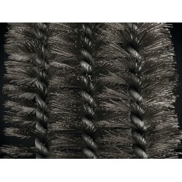 Napoleon trijų eilių grilio šepetys, plieniniai šereliai, grotelių šepetys, kabliukas