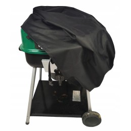 Neperšlampamas juodas grilio dangtelis